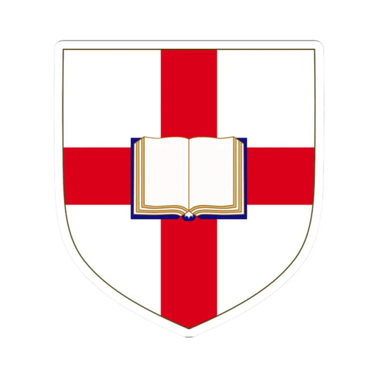 Coat of Arms of the Evangelical Connexion of the Free Church of England (United Kingdom) (Coat of Arms) STICKER Vinyl Kiss-Cut Decal 2 Inch White - The Sticker Space