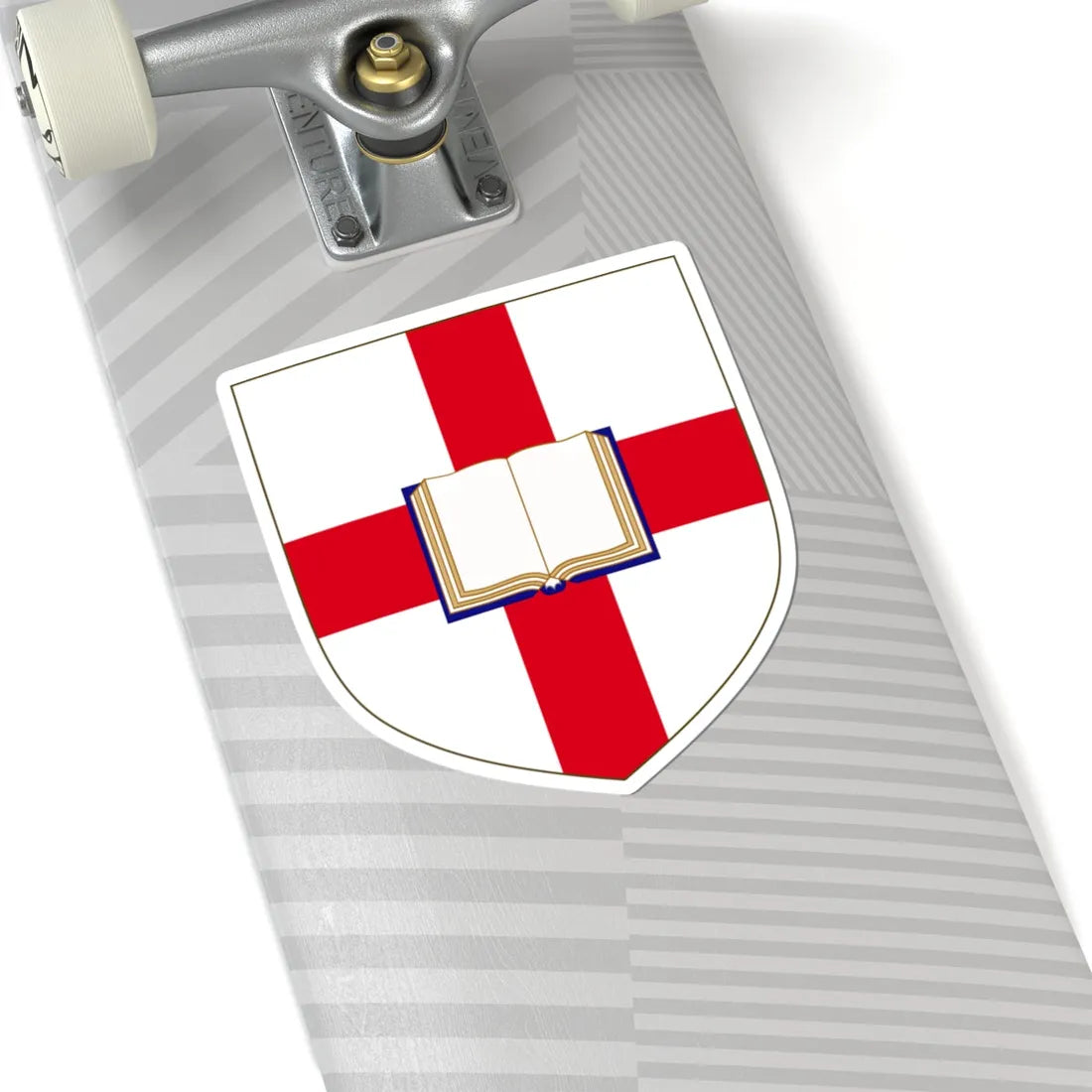 Coat of Arms of the Evangelical Connexion of the Free Church of England (United Kingdom) (Coat of Arms) STICKER Vinyl Kiss-Cut Decal - The Sticker Space