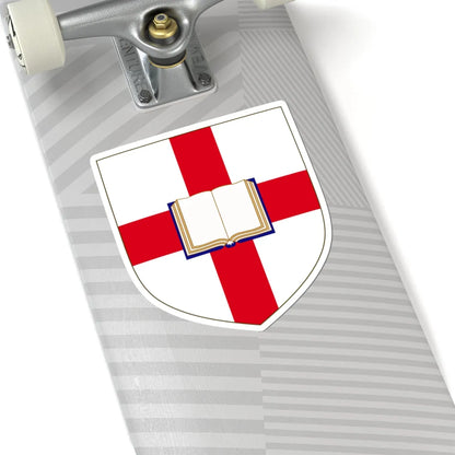 Coat of Arms of the Evangelical Connexion of the Free Church of England (United Kingdom) (Coat of Arms) STICKER Vinyl Kiss-Cut Decal - The Sticker Space
