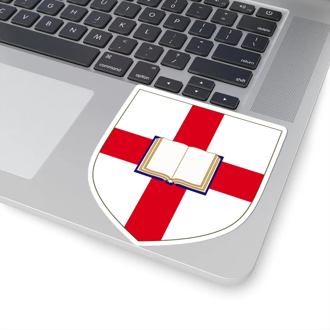 Coat of Arms of the Evangelical Connexion of the Free Church of England (United Kingdom) (Coat of Arms) STICKER Vinyl Kiss-Cut Decal - The Sticker Space