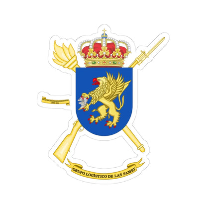 Coat of Arms of the FAMET Logistics Group (Spain) (Coat of Arms) STICKER Vinyl Kiss-Cut Decal - The Sticker Space