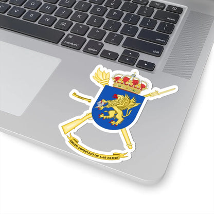 Coat of Arms of the FAMET Logistics Group (Spain) (Coat of Arms) STICKER Vinyl Kiss-Cut Decal - The Sticker Space