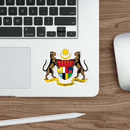 Coat of arms of the Federation of Malaya STICKER Vinyl Die-Cut Decal-The Sticker Space