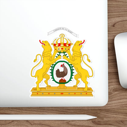 Coat of arms of the First Empire of Haiti STICKER Vinyl Die-Cut Decal-The Sticker Space