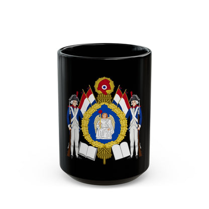 Coat of Arms of the First French Republic - Black Coffee Mug-15oz-The Sticker Space