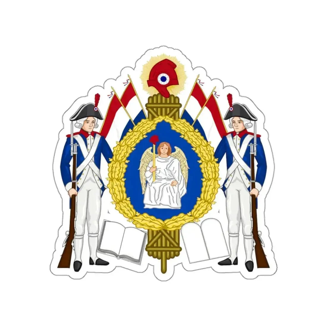 Coat of Arms of the First French Republic STICKER Vinyl Die-Cut Decal - The Sticker Space
