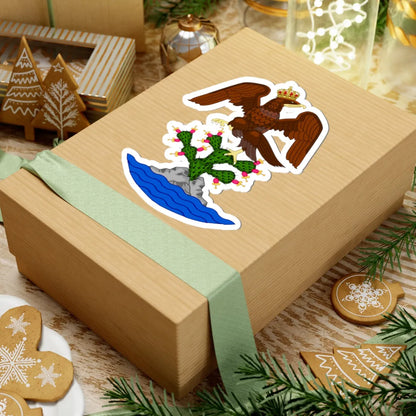 Coat of Arms of the First Mexican Empire (Mexico) (Coat of Arms) STICKER Vinyl Kiss-Cut Decal - The Sticker Space