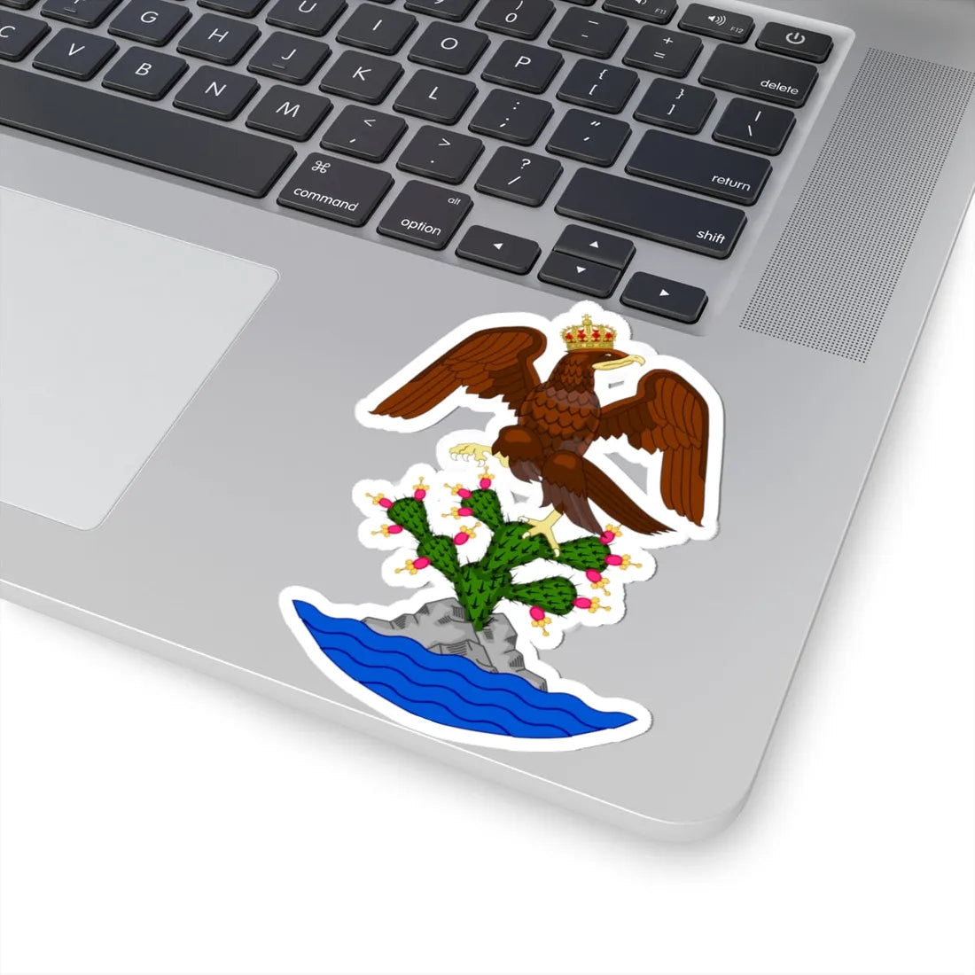 Coat of Arms of the First Mexican Empire (Mexico) (Coat of Arms) STICKER Vinyl Kiss-Cut Decal - The Sticker Space