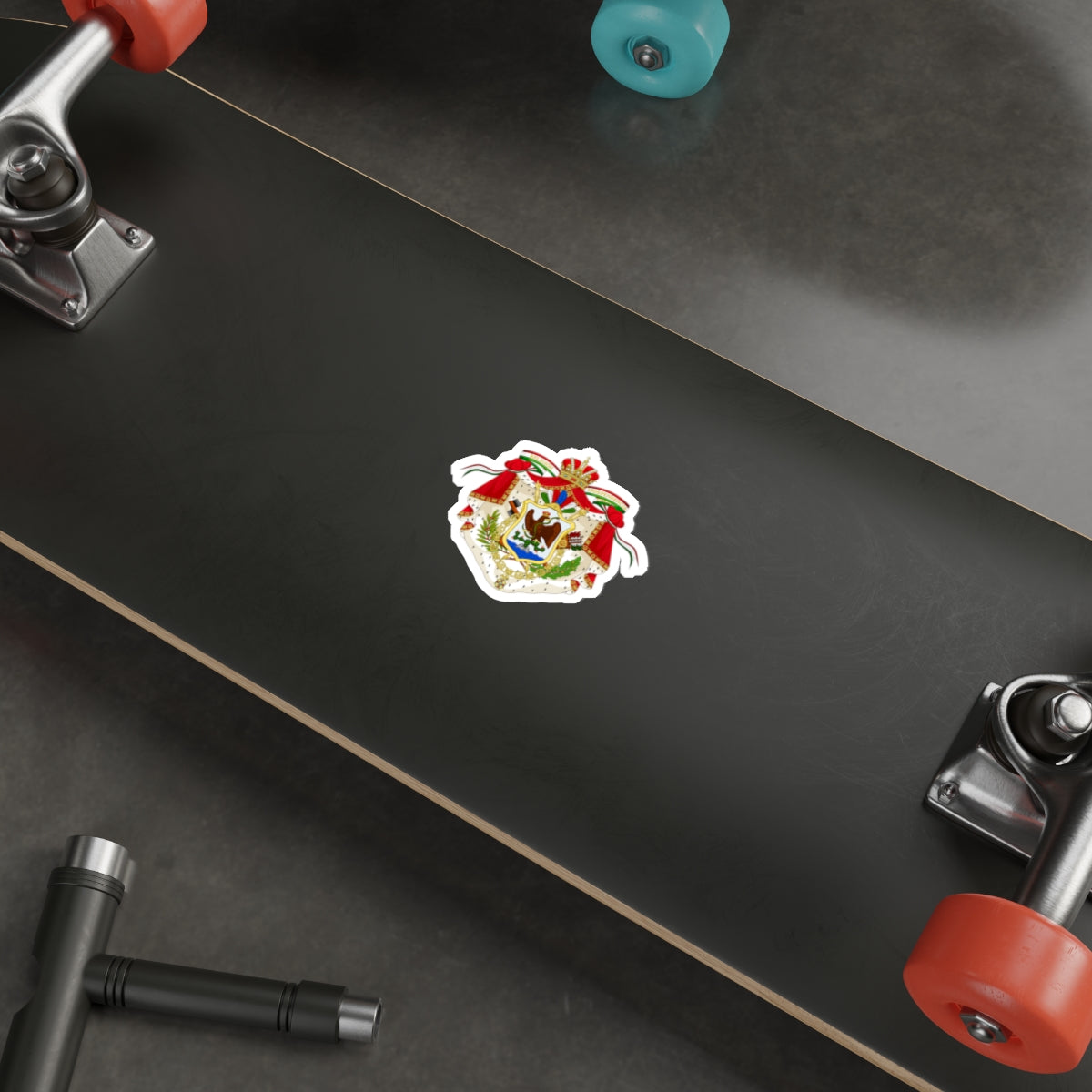 Coat of Arms of the First Mexican Empire STICKER Vinyl Die-Cut Decal-The Sticker Space