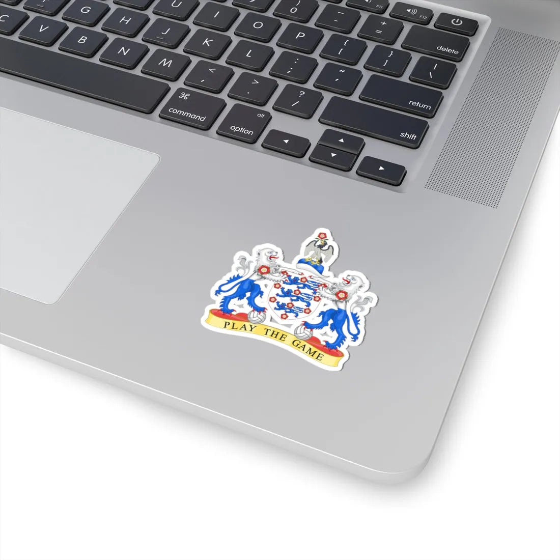 Coat of arms of the Football Association (England) (Coat of Arms) STICKER Vinyl Kiss-Cut Decal - The Sticker Space