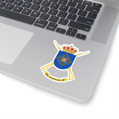 Coat of Arms of the Former 3rd Light Infantry Brigade Maestrazgo (Spain) (Coat of Arms) STICKER Vinyl Kiss-Cut Decal - The Sticker Space