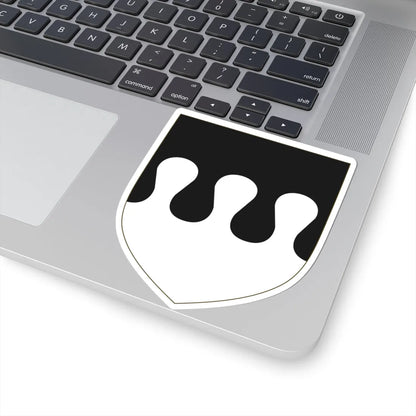 Coat of arms of the Fregoso Family (Italy) (Coat of Arms) STICKER Vinyl Kiss-Cut Decal - The Sticker Space