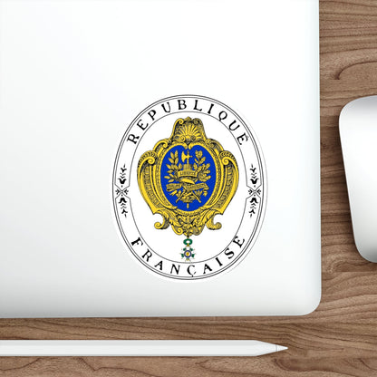 Coat of arms of the French Republic (1905) STICKER Vinyl Die-Cut Decal-The Sticker Space