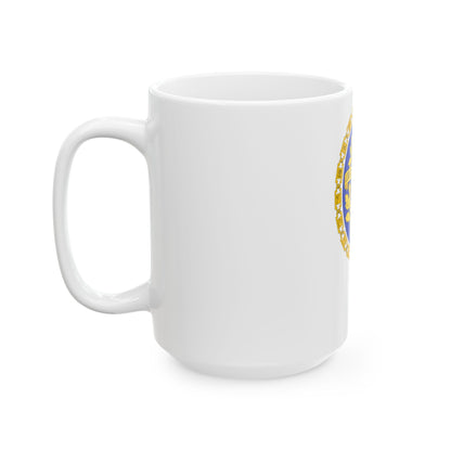 Coat of arms of the French Republic - White Coffee Mug