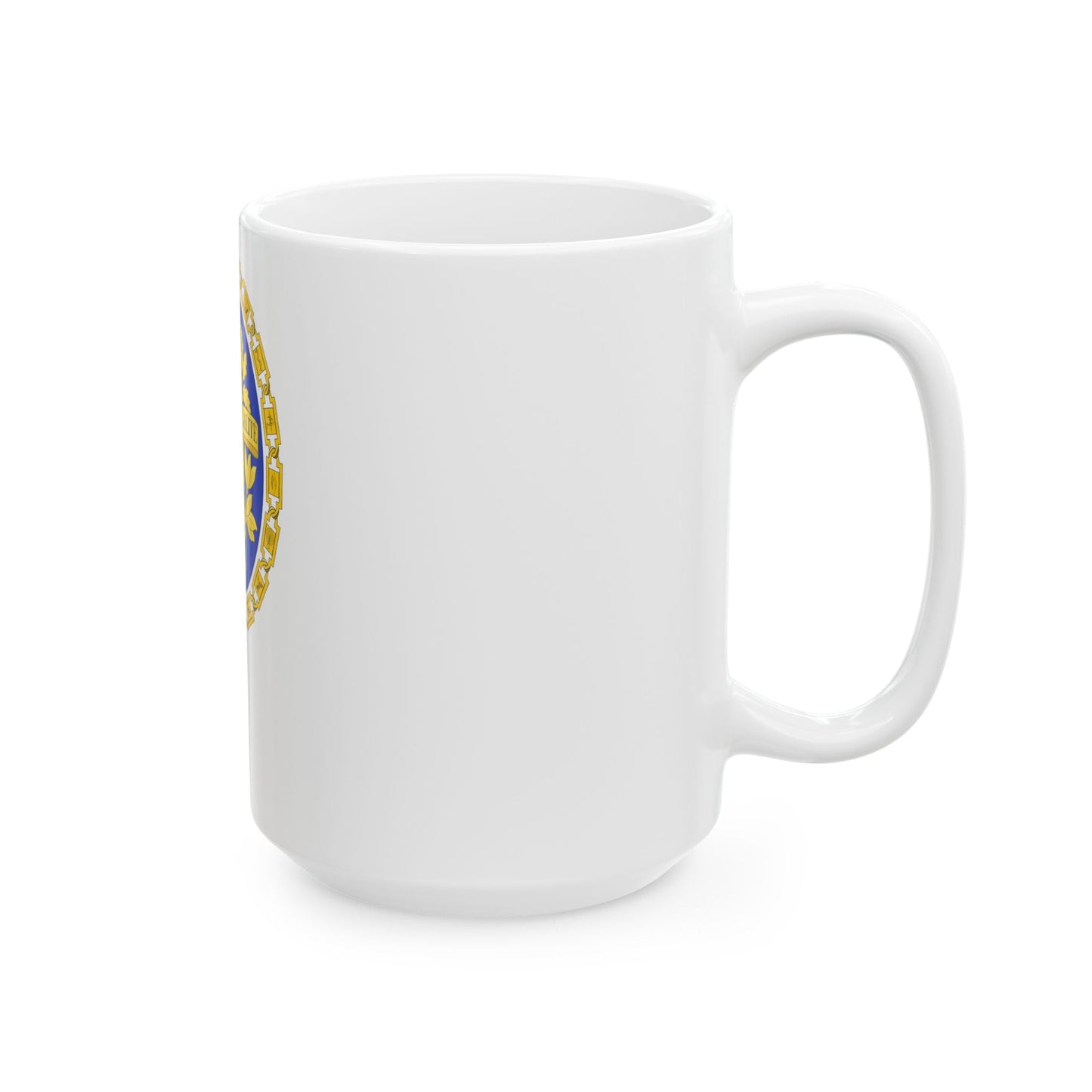 Coat of arms of the French Republic - White Coffee Mug