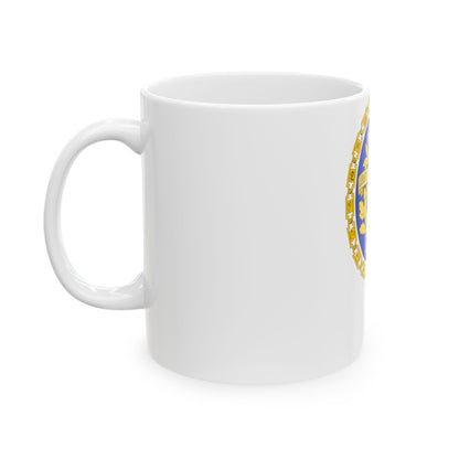 Coat of arms of the French Republic - White Coffee Mug