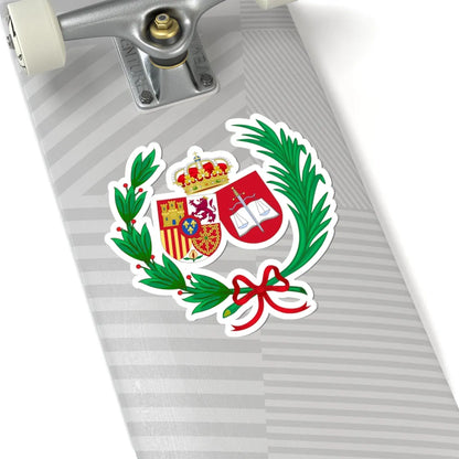 Coat of Arms of the General Council of Spanish Solicitors (Spain) (Coat of Arms) STICKER Vinyl Kiss-Cut Decal - The Sticker Space