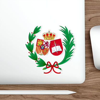 Coat of Arms of the General Council of Spanish Solicitors STICKER Vinyl Die-Cut Decal-The Sticker Space