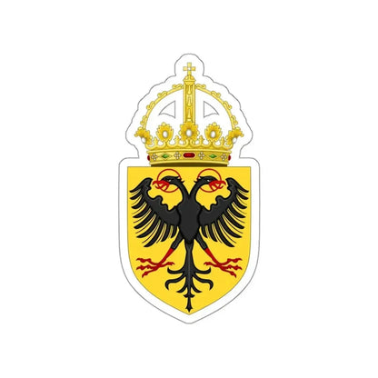 Coat of Arms of the Holy Roman Emperor (1433-1450) STICKER Vinyl Die-Cut Decal - The Sticker Space