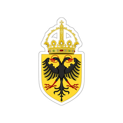 Coat of Arms of the Holy Roman Emperor (1433-1450) STICKER Vinyl Die-Cut Decal-White-The Sticker Space