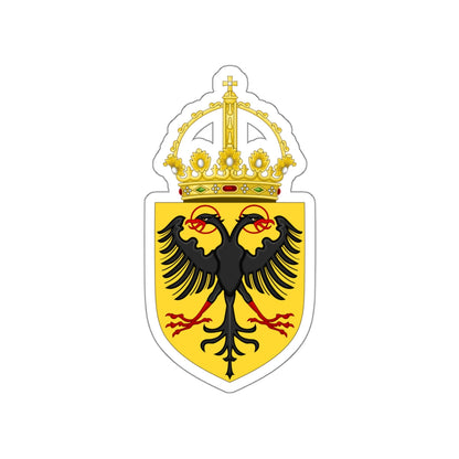 Coat of Arms of the Holy Roman Emperor (1433-1450) STICKER Vinyl Die-Cut Decal-White-The Sticker Space