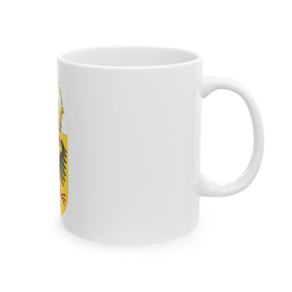 Coat of Arms of the Holy Roman Emperor (1433-1450) - White Coffee Mug-The Sticker Space