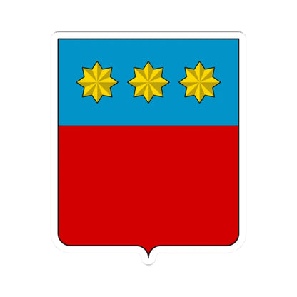 Coat of arms of the House of Agostini (Italy) (Coat of Arms) STICKER Vinyl Kiss-Cut Decal 2 Inch White - The Sticker Space