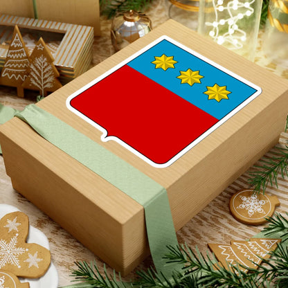 Coat of arms of the House of Agostini (Italy) (Coat of Arms) STICKER Vinyl Kiss-Cut Decal - The Sticker Space