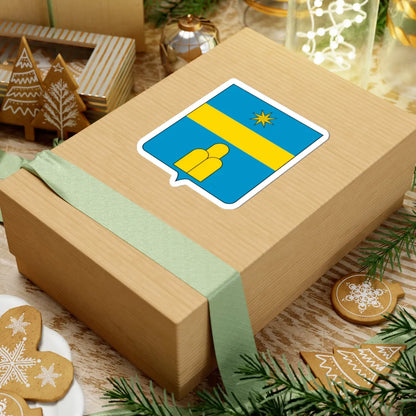 Coat of arms of the House of Albani (Italy) (Coat of Arms) STICKER Vinyl Kiss-Cut Decal - The Sticker Space