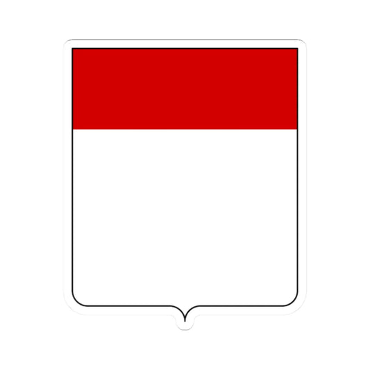 Coat of arms of the House of Alerami (Italy) (Coat of Arms) STICKER Vinyl Kiss-Cut Decal 2 Inch White - The Sticker Space