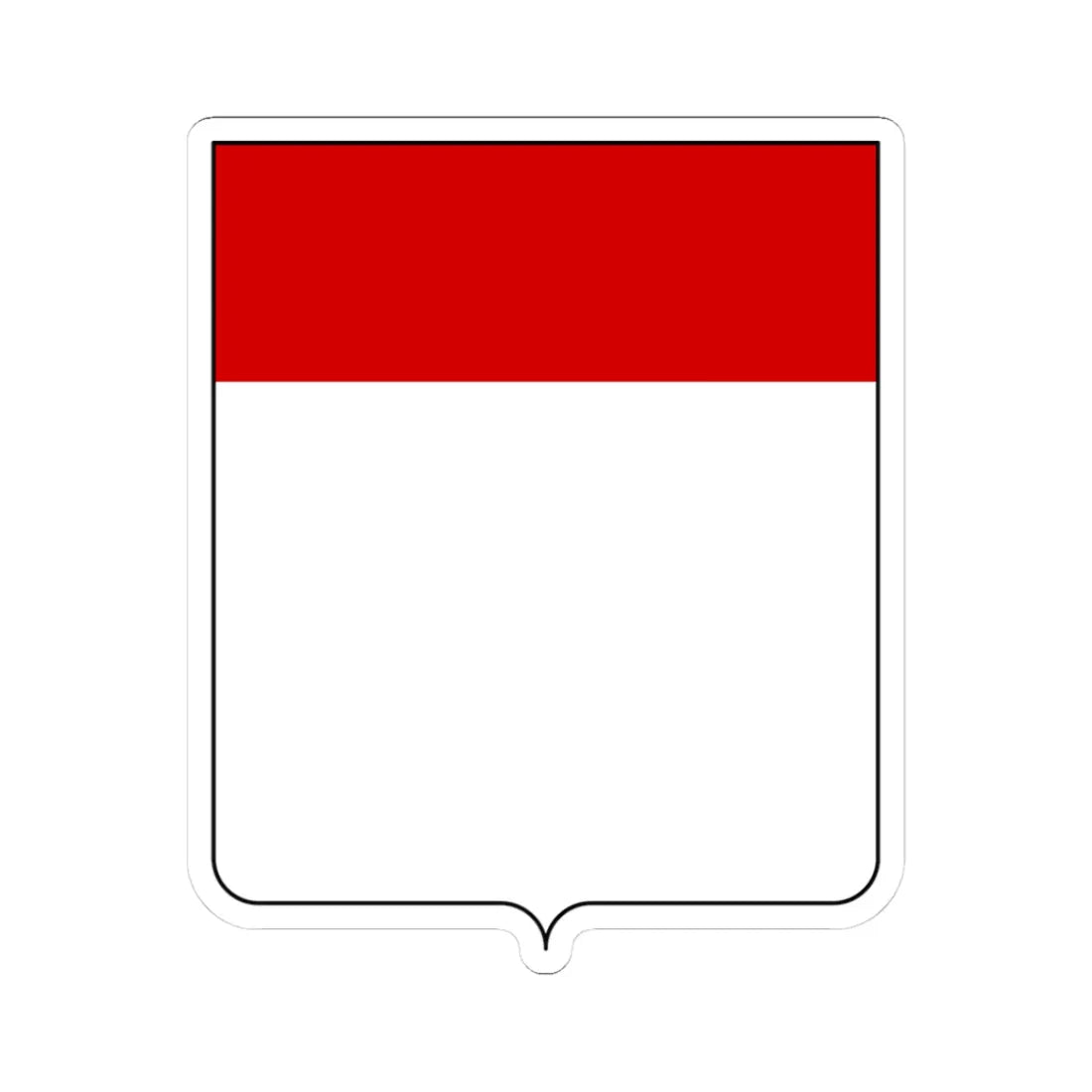 Coat of arms of the House of Alerami (Italy) (Coat of Arms) STICKER Vinyl Kiss-Cut Decal 3 Inch White - The Sticker Space