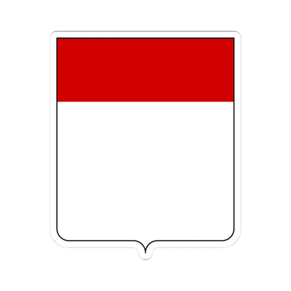 Coat of arms of the House of Alerami (Italy) (Coat of Arms) STICKER Vinyl Kiss-Cut Decal 3 Inch White - The Sticker Space