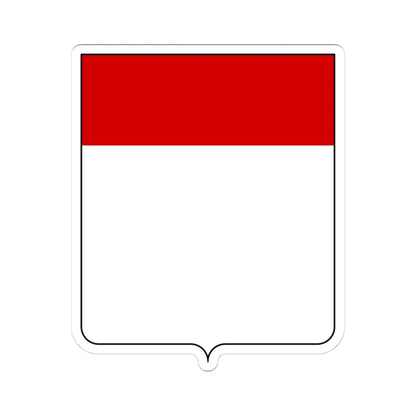 Coat of arms of the House of Alerami (Italy) (Coat of Arms) STICKER Vinyl Kiss-Cut Decal 4 Inch White - The Sticker Space