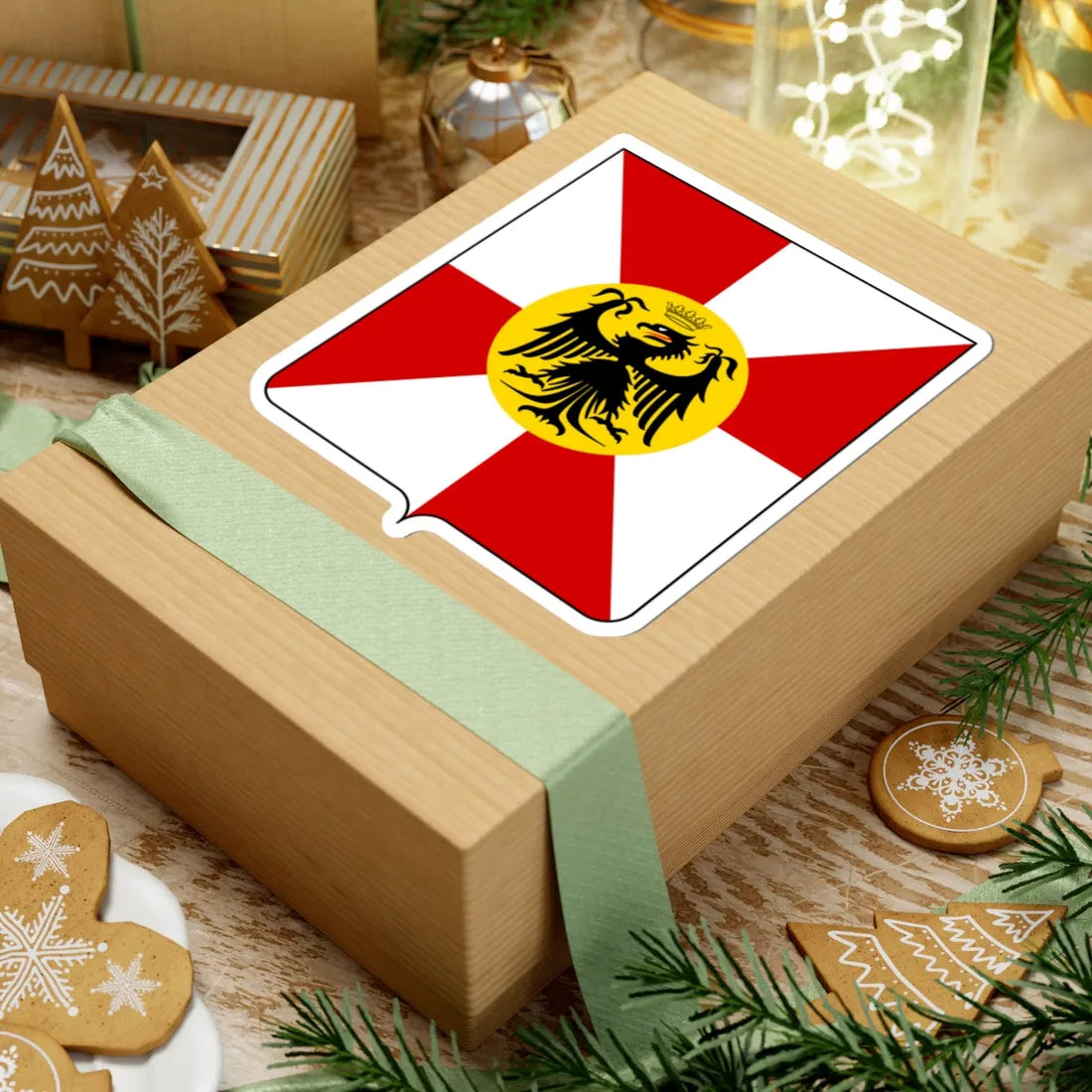 Coat of arms of the House of Aliprandi (Italy) (Coat of Arms) STICKER Vinyl Kiss-Cut Decal - The Sticker Space