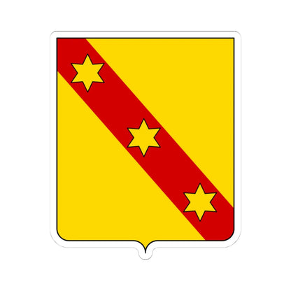 Coat of arms of the House of Arcimboldi (Italy) (Coat of Arms) STICKER Vinyl Kiss-Cut Decal 4 Inch White - The Sticker Space