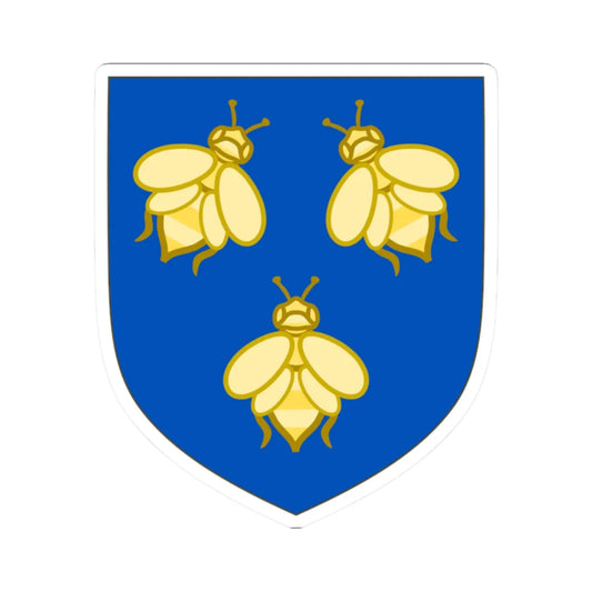 Coat of arms of the House of Barberini (Italy) (Coat of Arms) STICKER Vinyl Kiss-Cut Decal 2 Inch White - The Sticker Space