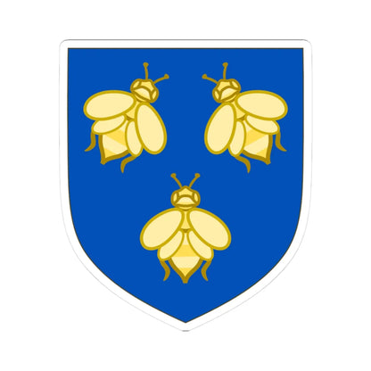 Coat of arms of the House of Barberini (Italy) (Coat of Arms) STICKER Vinyl Kiss-Cut Decal 3 Inch White - The Sticker Space