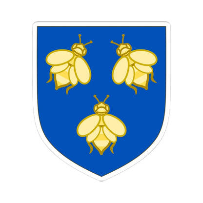 Coat of arms of the House of Barberini (Italy) (Coat of Arms) STICKER Vinyl Kiss-Cut Decal 4 Inch White - The Sticker Space