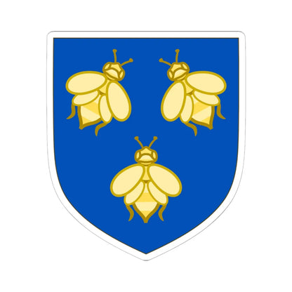 Coat of arms of the House of Barberini (Italy) (Coat of Arms) STICKER Vinyl Kiss-Cut Decal 6 Inch White - The Sticker Space