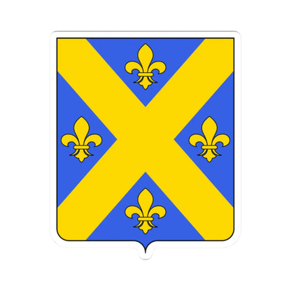 Coat of arms of the House of Bellini (Italy) (Coat of Arms) STICKER Vinyl Kiss-Cut Decal 2 Inch White - The Sticker Space