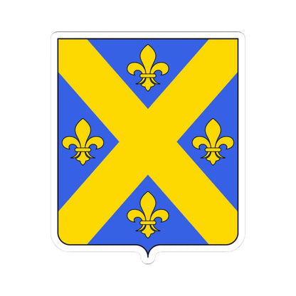 Coat of arms of the House of Bellini (Italy) (Coat of Arms) STICKER Vinyl Kiss-Cut Decal 3 Inch White - The Sticker Space