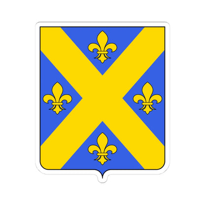 Coat of arms of the House of Bellini (Italy) (Coat of Arms) STICKER Vinyl Kiss-Cut Decal 4 Inch White - The Sticker Space