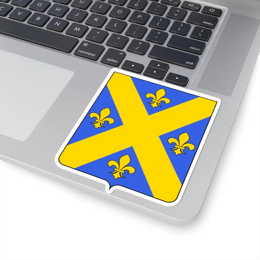 Coat of arms of the House of Bellini (Italy) (Coat of Arms) STICKER Vinyl Kiss-Cut Decal - The Sticker Space