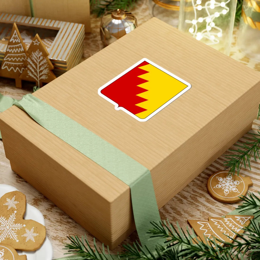 Coat of arms of the House of Bentivoglio (Italy) (Coat of Arms) STICKER Vinyl Kiss-Cut Decal - The Sticker Space