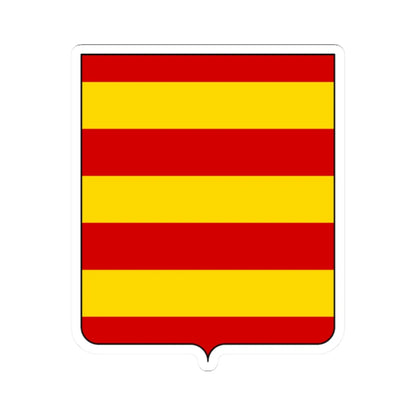 Coat of arms of the House of Bonacolsi (Italy) (Coat of Arms) STICKER Vinyl Kiss-Cut Decal 2 Inch White - The Sticker Space