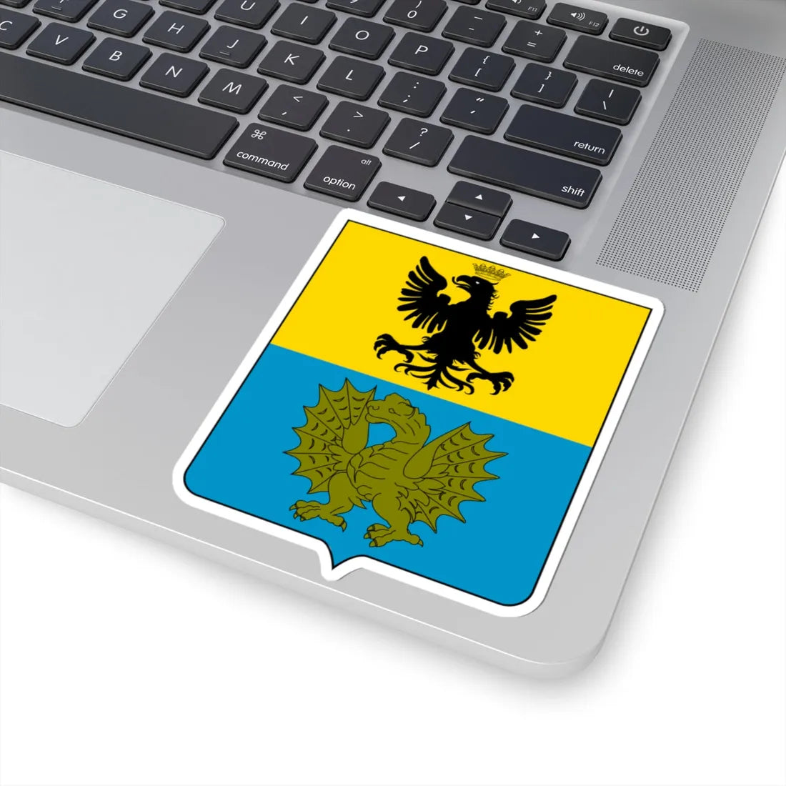 Coat of arms of the House of Borghese (Italy) (Coat of Arms) STICKER Vinyl Kiss-Cut Decal - The Sticker Space