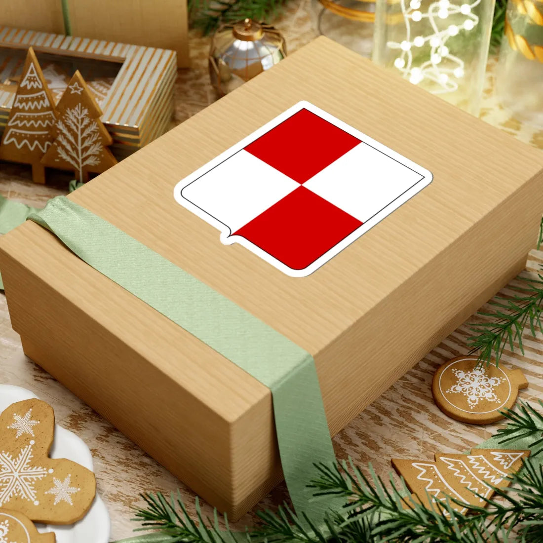 Coat of arms of the House of Caetani (Italy) (Coat of Arms) STICKER Vinyl Kiss-Cut Decal - The Sticker Space