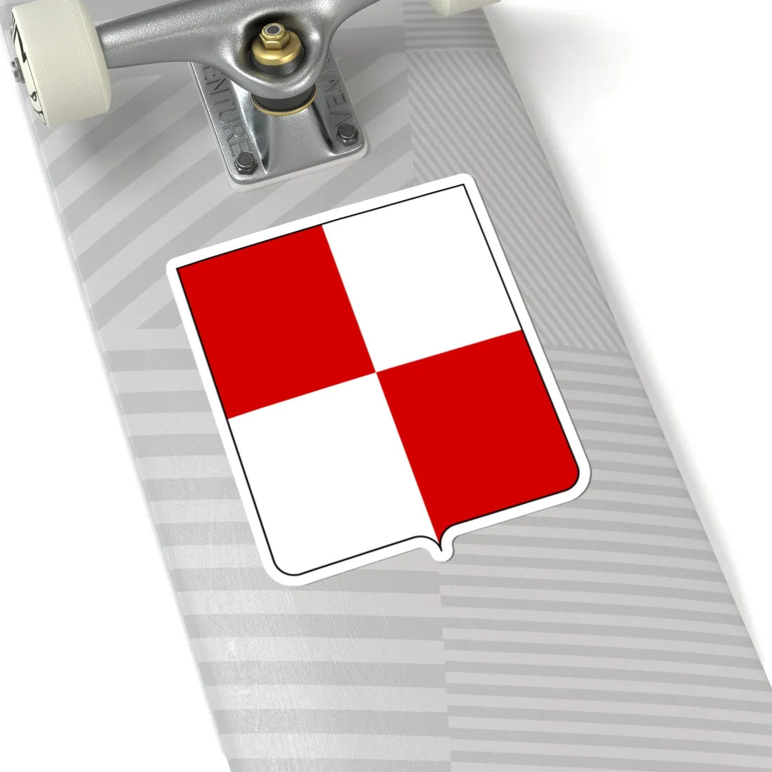 Coat of arms of the House of Caetani (Italy) (Coat of Arms) STICKER Vinyl Kiss-Cut Decal - The Sticker Space