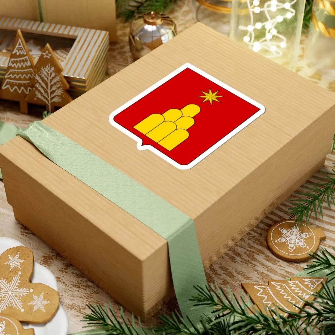 Coat of arms of the House of Chigi (Italy) (Coat of Arms) STICKER Vinyl Kiss-Cut Decal - The Sticker Space