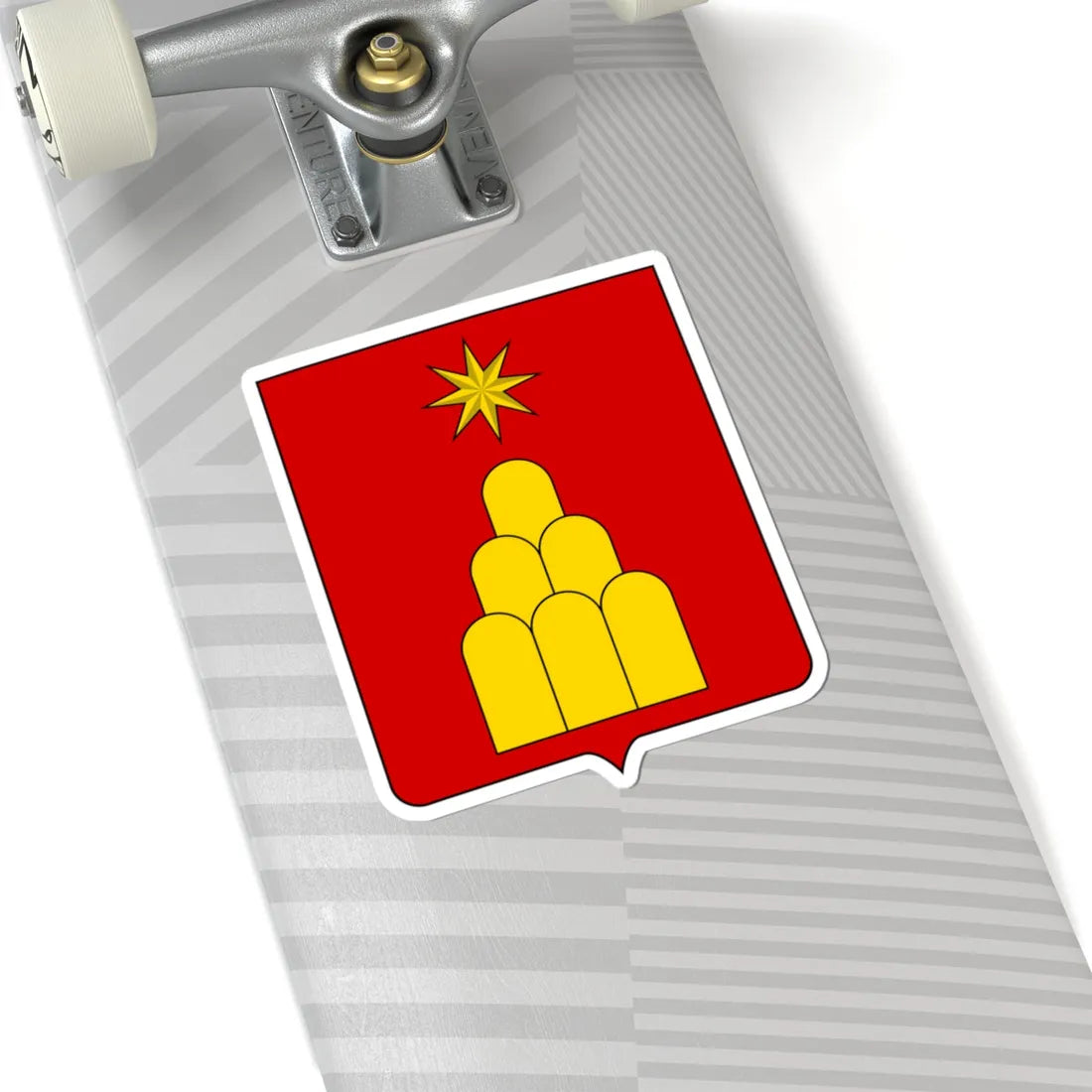 Coat of arms of the House of Chigi (Italy) (Coat of Arms) STICKER Vinyl Kiss-Cut Decal - The Sticker Space